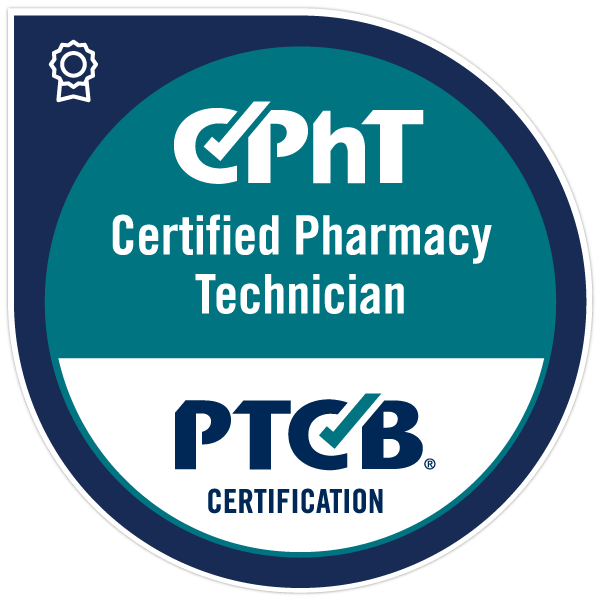Certified Pharmacy Technician (Cpht) - Credentials - Ptcb